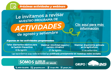 Actividades de prevención de agosto y setiembre
