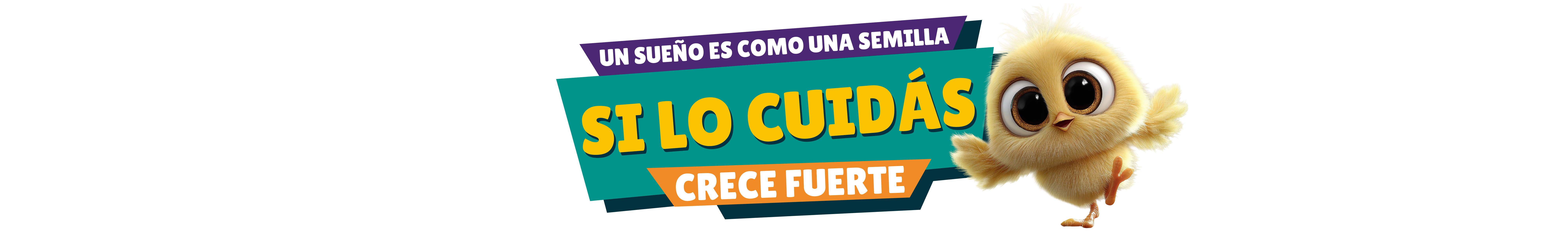 Frase: Un sueño es como una semilla si lo cuidás crece fuerte