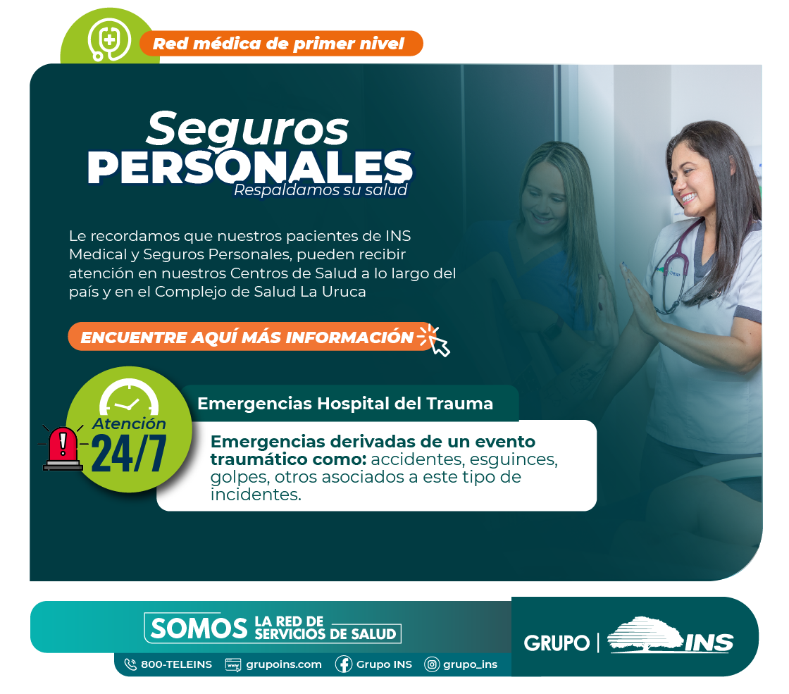 Atención de póliza de chequeos médicos en Centros de Salud y emergencias Hospital del Trauma