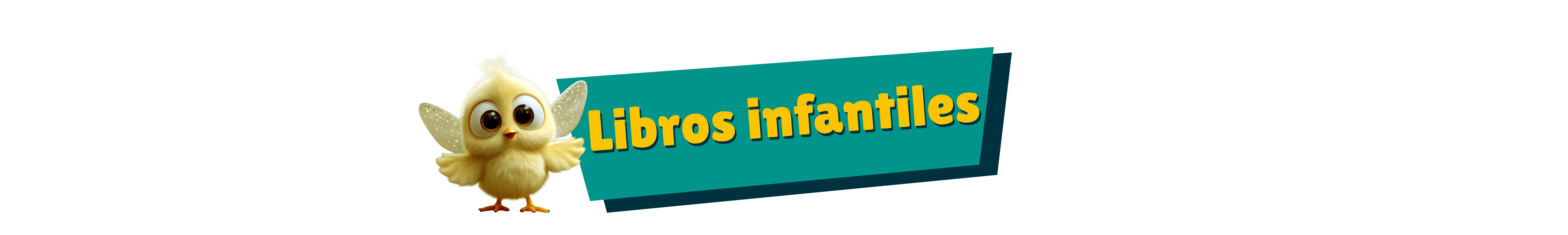 En la imagen se lee: Libros infantiles