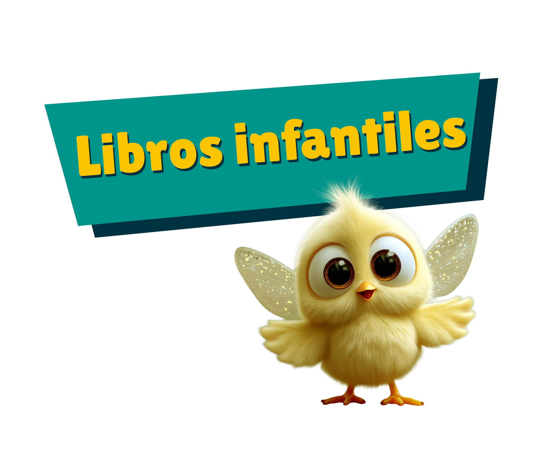 En la imagen se lee: Libros infantiles