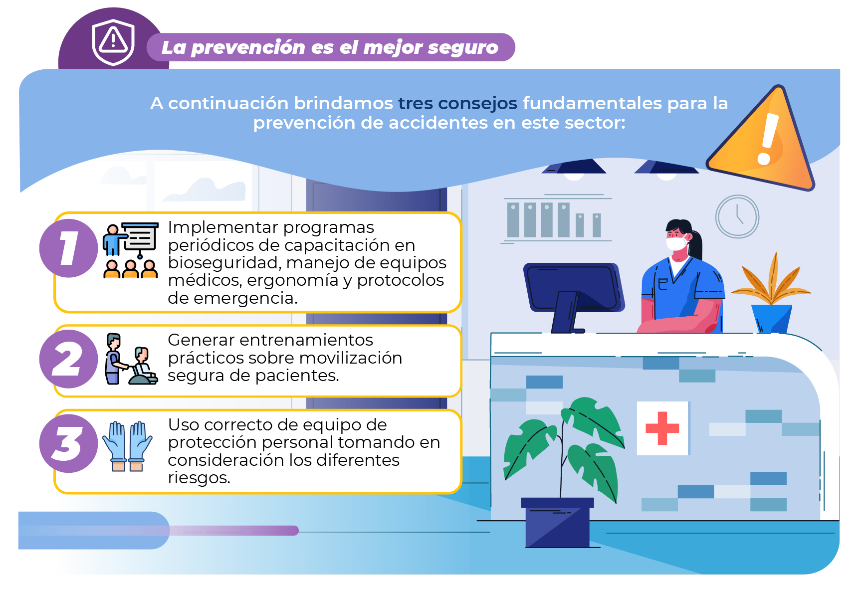 Consejos de prevención de accidentes