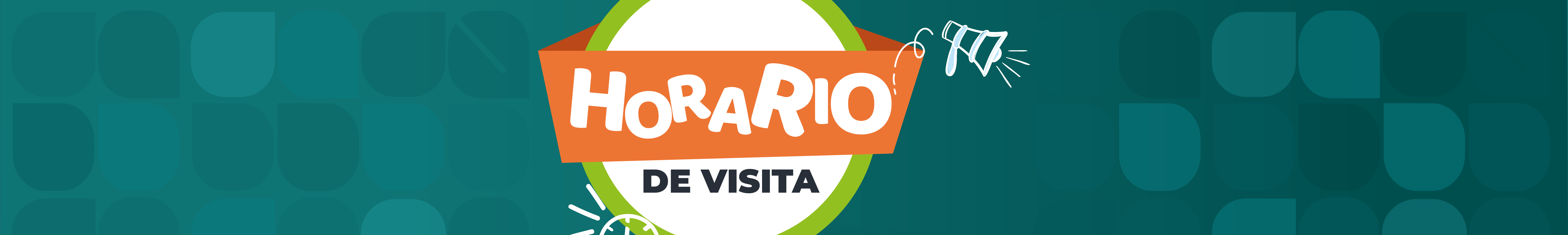 En la imagen se lee: Horario de visita