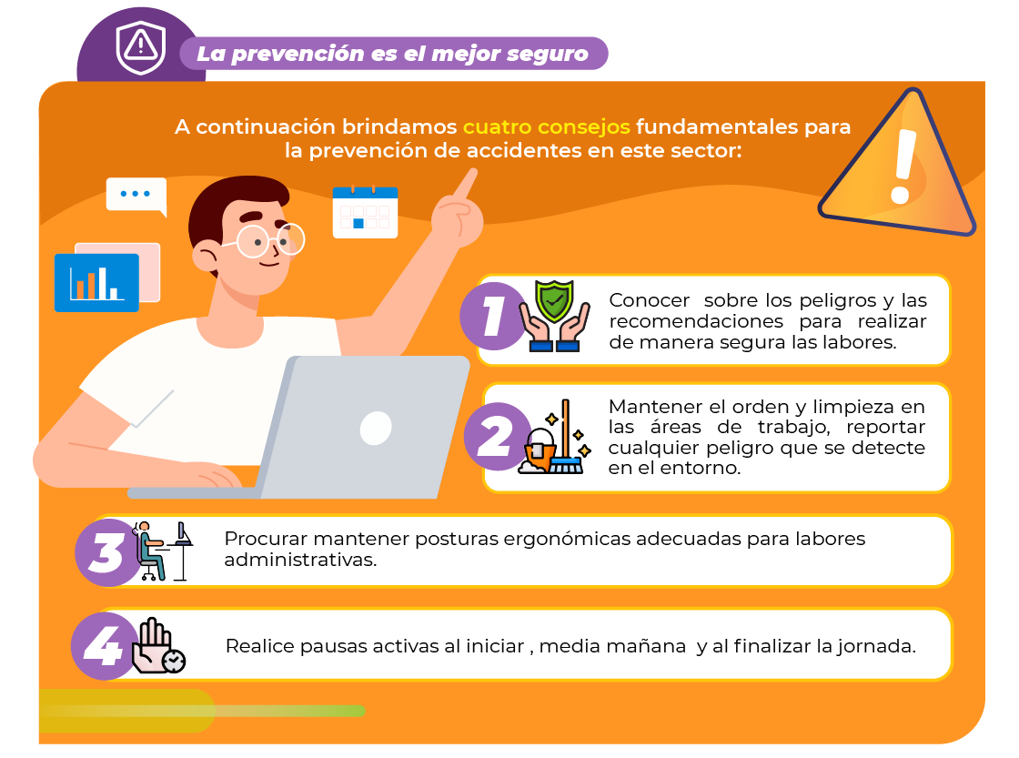 Consejos de prevención de accidentes